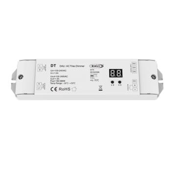 1 Channel DALI to TRIAC Dimmer Compatible with Push Button