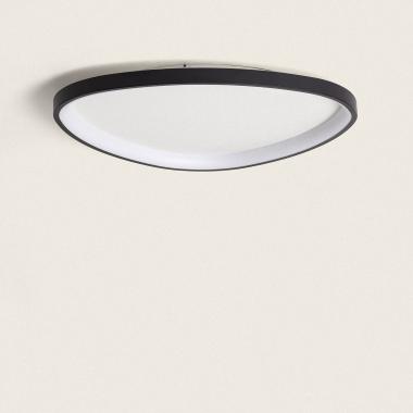 LED-Deckenleuchte 30W Oval Metall Ø600 mm CCT Wählbar Owen