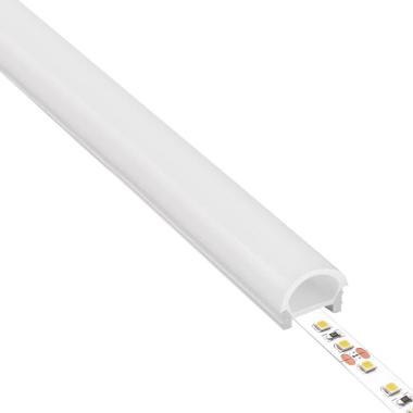 Vestavná Silikonová Trubice Flex Půlkruhová pro LED pásky 10-15 mm