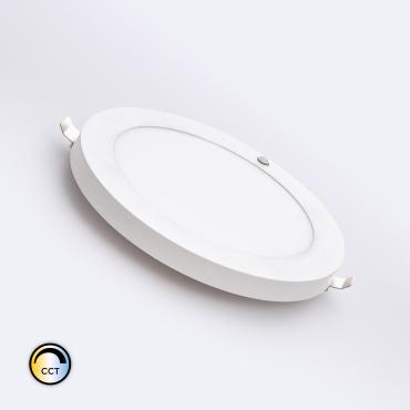 18W Round CCT Selectable LED Panel with PIR Sensor and Adjustable Cut ...
