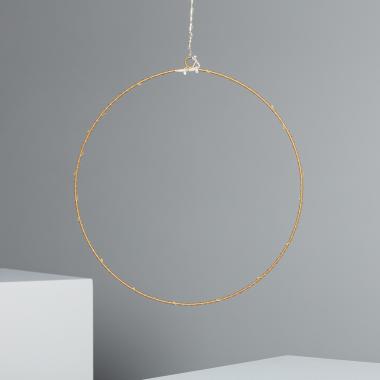 Hoop with LED Light Garland