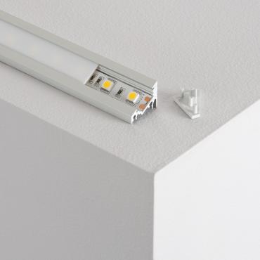 Product Profilé Aluminium Angle Variable 1m pour Rubans LED  jusqu'à 10mm 
