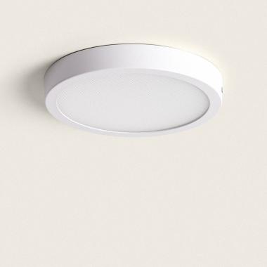 Přisazené Stropní Kruhové 18W LED Svítidlo Superslim CRI90 Mikroprismatické CCT dle Výběru UGR17 Ø205 mm