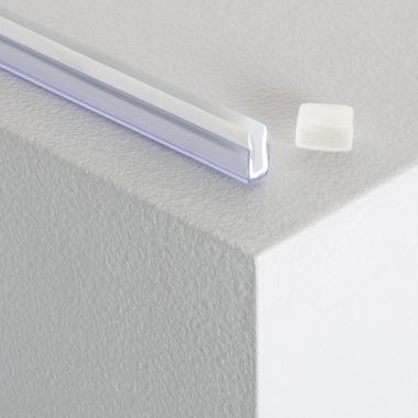 Polycarbonaat profiel voor Neon Strips LED 24V