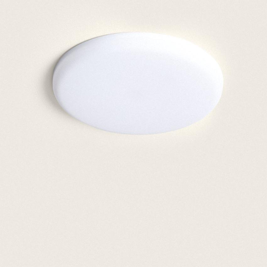Product of 18W Round Slim LIFUD LED Surface Panel with Adjustable Cut Out Ø50-190 mm and Junction Box
