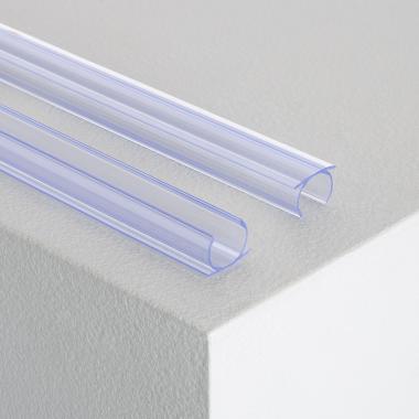 1m Profil z PVC pro Jednobarevné Flexibilní Neon LED Pásky Kruhové 360