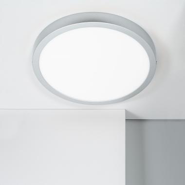 Přisazené Stropní Hliníkové LED Svítidlo 24W Slim Kruhové Ø280 mm CCT dle Výběru Galán SwitchDimm