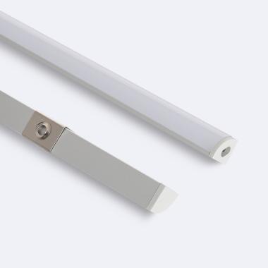 Produkt von Aluminiumprofil Ecken Runde Abdeckung 2m für LED-Streifen bis 5 mm