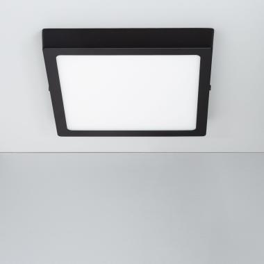Plafoniera LED 18W Quadrata Aluminio 210x210 mm Slim CCT Selezionabile Galán SwitchDimm