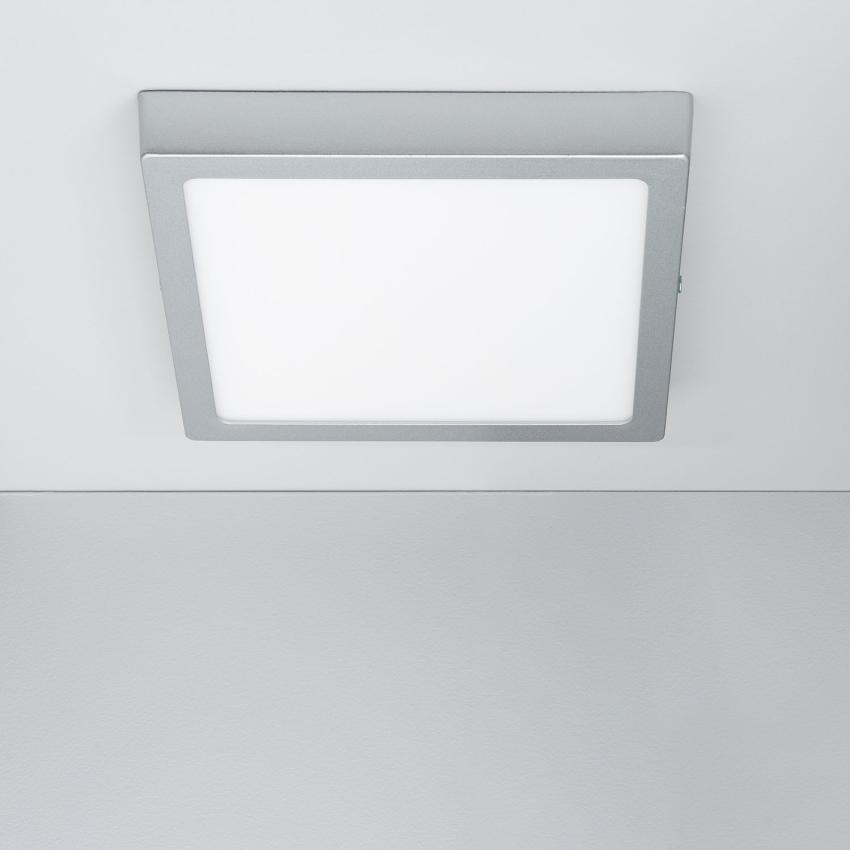 Produkt von LED-Deckenleuchte 18W Eckig Aluminium 210x210mm Slim CCT Wählbar Galán