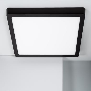 Plafoniera LED 24W Quadrata Alluminio 280x280 mm Slim CCT Selezionabile Galán