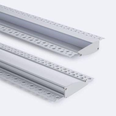 Produit de Profilé Aluminium Encastrable pour Plâtre/Pladur Pour Ruban LED jusqu'à 12mm