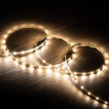 Product 5m 12V DC Zig Zag LED Strip 60LED/m IP20 6mm Wide cut every 5cm