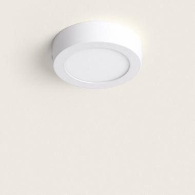 Plafonnier LED Rond 6W Extra-Plat CCT Sélectionnable Ø110 mm