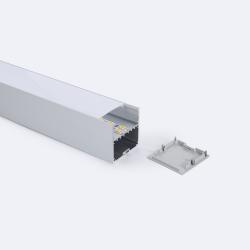 Product Profilé Aluminium Sixe Suspendu Pour Ruban LED jusqu'à 45 mm