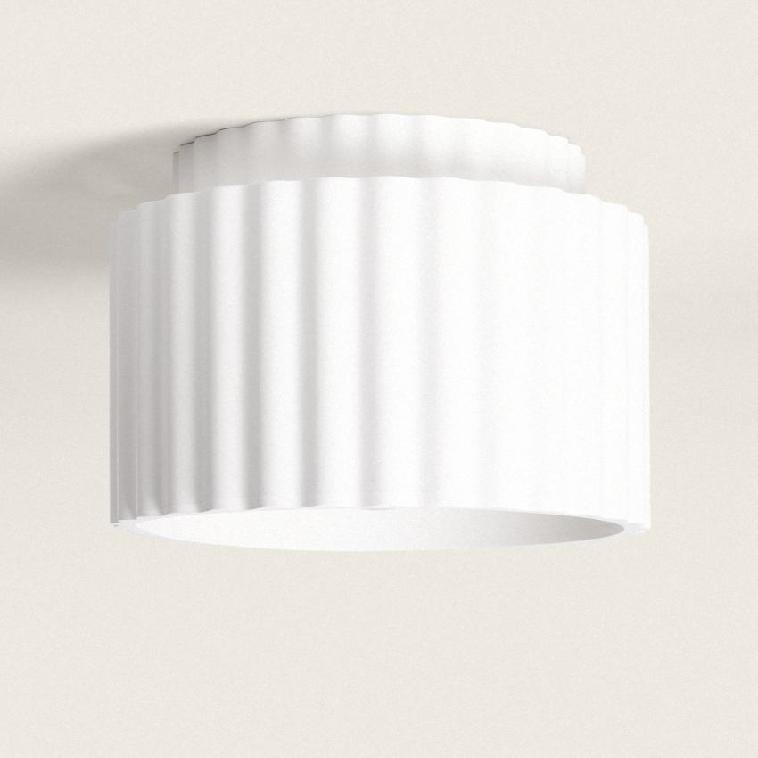 Product van Plafondlamp  van Gips Double Colum