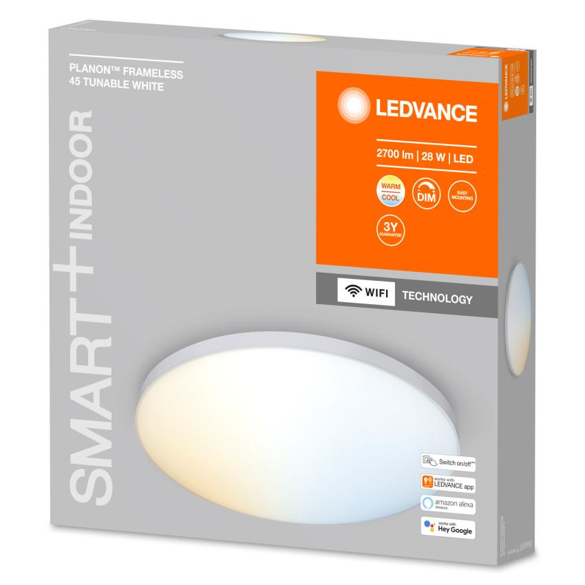 Product van LED Plafondlamp 28W CCT Circulair Ø450 mm Smart+ WiFi  ORBIS LEDVANCE  4058075484719