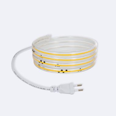 Product LED Strip Dimbaar 220V COB Zelfregulerend 320 LED/m 720lm/m Breedte 12 mm IP65 te knippen om de 50 cm