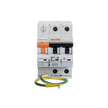 Product Limitatore di sovratensioni permanenti + transitorie MAXGE 2P-Classe II-15kA-1,5kV