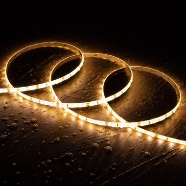 5m 12V DC SMD2835 LED Strip 60LED/m 8mm Wide Cut at Every 5cm IP65