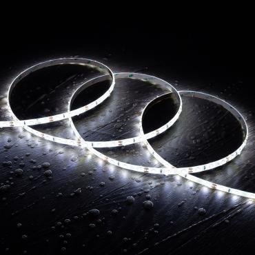 Product 5m 12V DC SMD2835 LED Strip 60LED/m 8mm Wide Cut at Every 5cm IP65