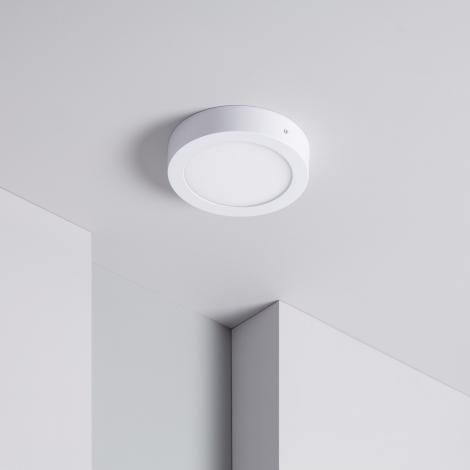 Plafonnier LED Rond 12W SwitchCCT Sélectionnable Ø 170mm Dimmable Compatible avec Télécommande RF V.2