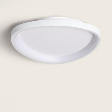 20W ovale LED-Deckenleuchte aus Metall Ø420 mm CCT wählbar Owen