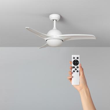 Ventilatore da Soffitto Silenzioso Aran Bianco 107cm Motore DC