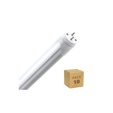 Product Box of 10 60cm 9W T8 LED Tubes One Side Connection 120lm/W in Cool White 4000K