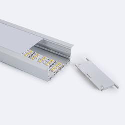 Product Profilo in Alluminio Grande 2 m per strisce LED fino a 60 mm