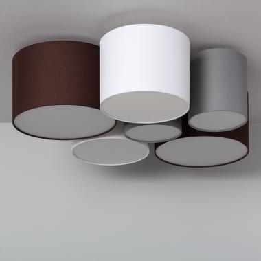 Product van Plafondlamp Rond Textiel Tallabo