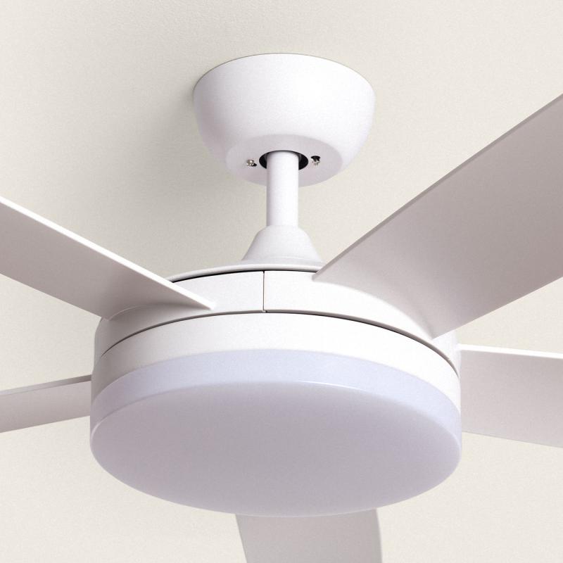 Produit de Ventilateur de Plafond Silencieux Patroclo Blanc 132cm Motor DC