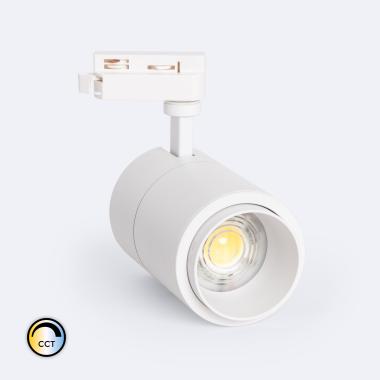 Pulyx 30W Multi Angle 15-60º TRIAC Dimmable CCT LED Spotlight for Single Circuit Track