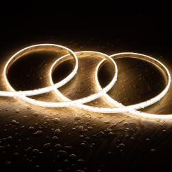 Product LED Strip Dimbaar 220V COB Zelfregulerend Silicone FLEX 560 LED/m 1250 lm/m IP65 Breedte 10mm te knippen om de 10 cm