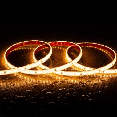 LED Strip Dimbaar 220V SMD2835 Zelfregulerend Silicone FLEX 120 LED/m High Lumen IP67 Breedte 12mm te knippen om de 10 cm