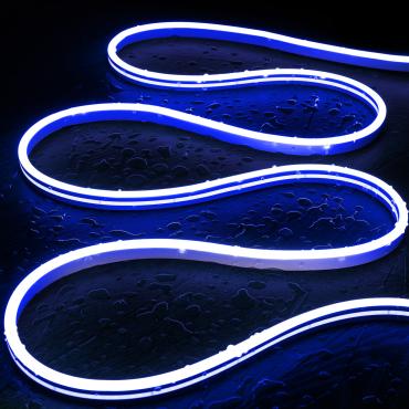 Product Neon LED Pásek 48V DC 120 LED/m IP65 Střih každých 5 cm Modrá