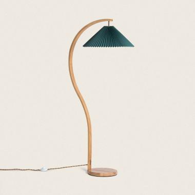 Staande Lamp van Hout Luanda