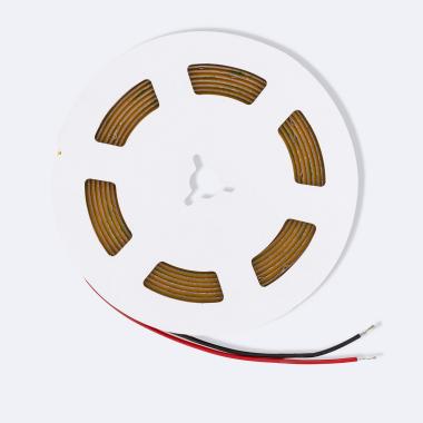 Product of 5m 24V DC COB LED Strip 320LED/m CRI90 8mm Wide Cut at Every 2.5cm IP20