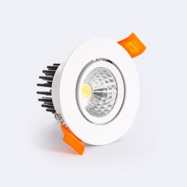 Downlight LED 5W Circolare Regolabile Dim To Warm Foro Ø 50 mm