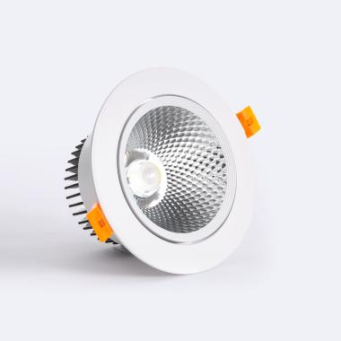 15W Round Dimmable Dim to Warm LED Downlight Ø 110 mm Cut-Out