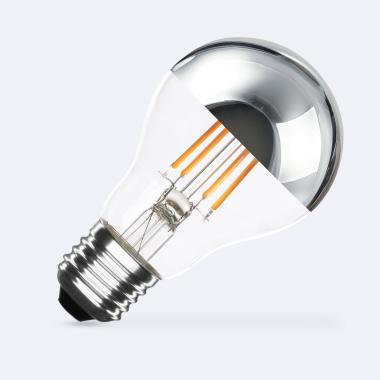 Żarówka Filament LED E27 6W 600lm A60 Chrome Reflect