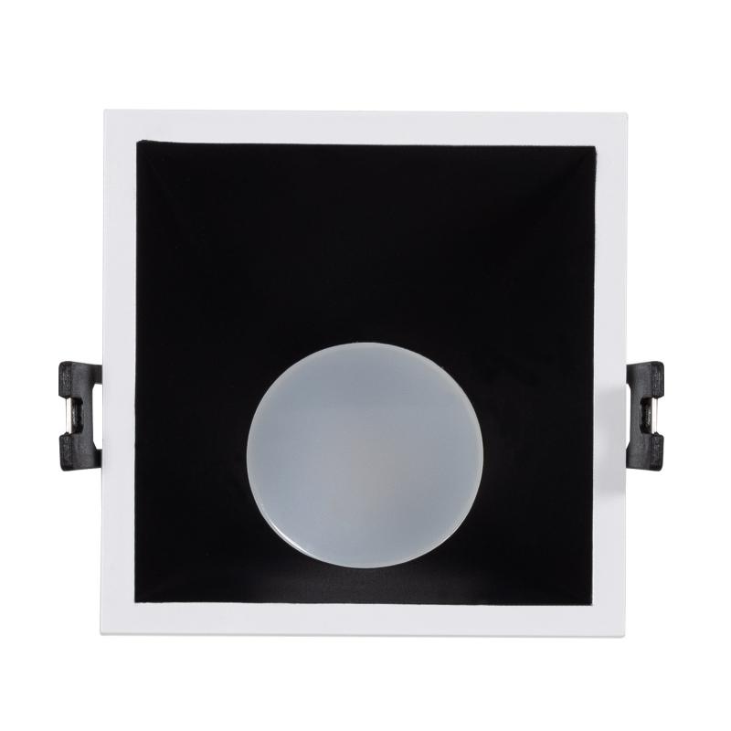 Product of 45º Square Downlight GU10 6W Cut 85x85 mm Low UGR PC 