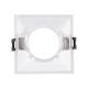 Produkt von Downlight Einbaustrahler Eckig GU10 6W Schnitt 85x85 mm Niedrieger UGR PC