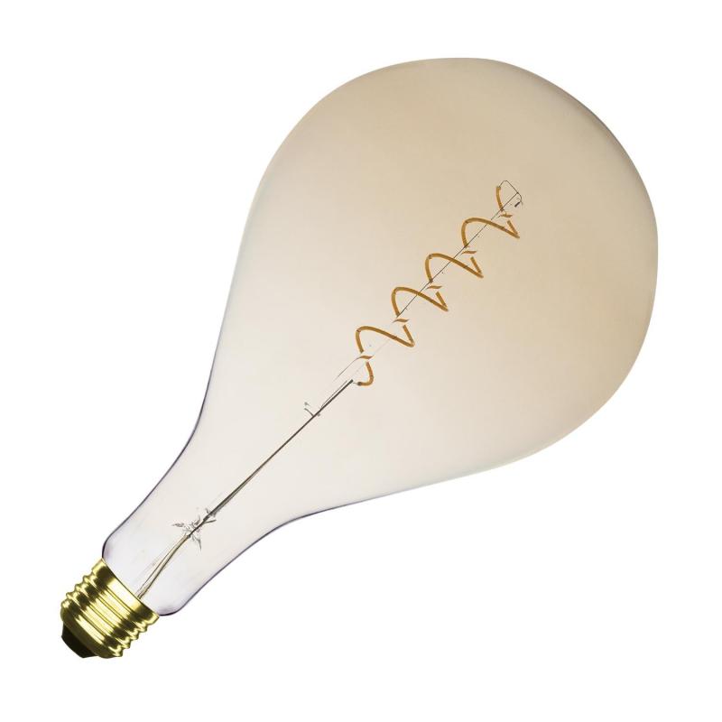 Prodotto da Lampadina Filamento LED E27 PS165 4W Regolabile Spirale Gold  