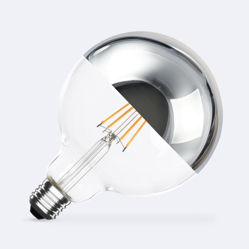 Produkt von LED-Glühbirne Filament E27 8W 800 lm G125 Chrome Reflect