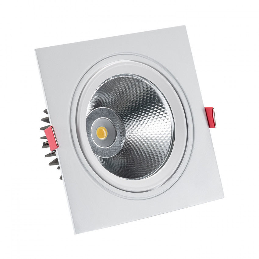 LED-Downlight Strahler 15W COB Eckig New Madison Schnitt Ø 115 mm