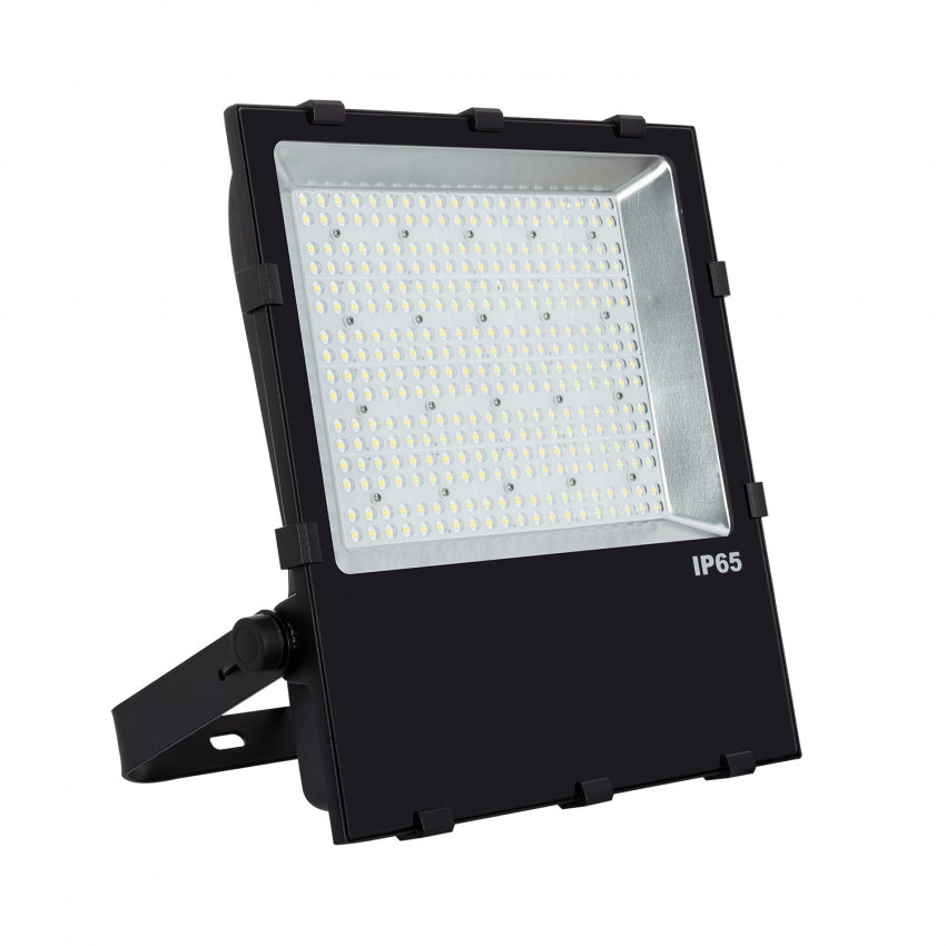 LED-Flutlichtstrahler 200W 145 lm/W HE Slim PRO Dimmbar Triac Optik 30º-60º-90º-120º Verschiedene Abstrahlwinkel 