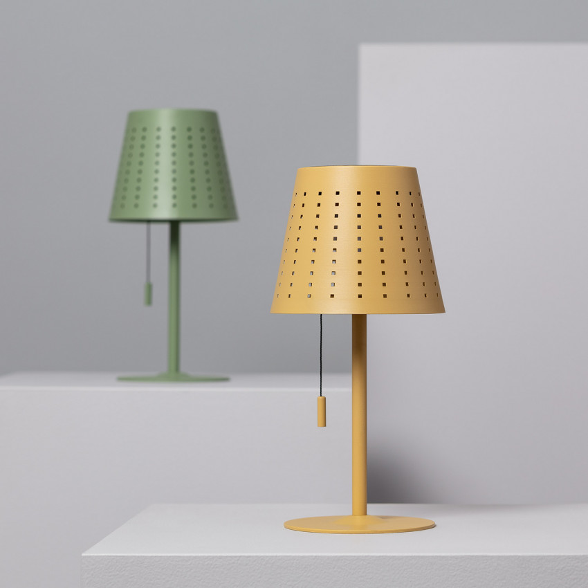 LED-Tischleuchte Solar Banate Tragbar RGB Sellik Außenlampe Wiederaufladbarer Batterie über USB