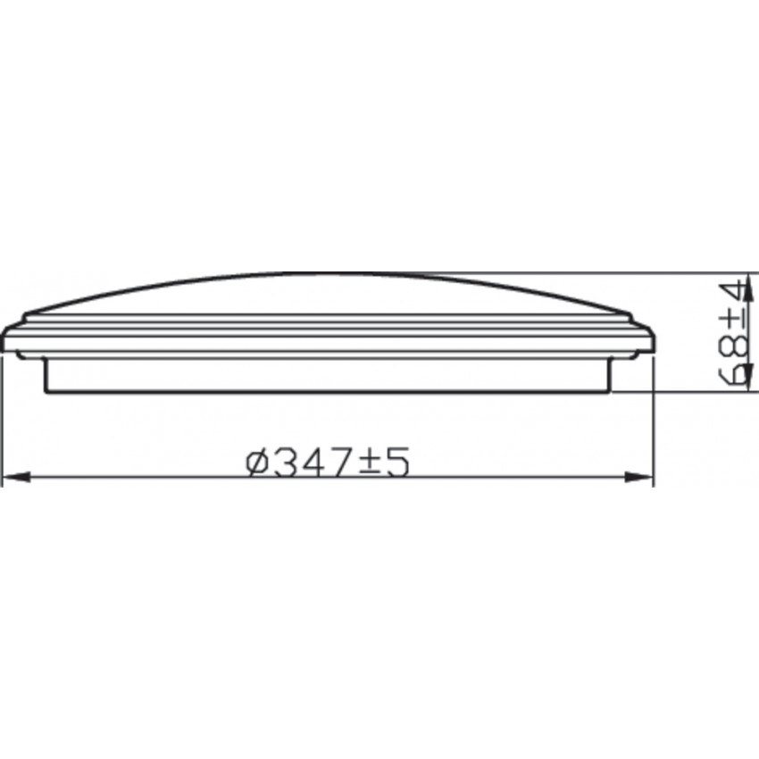 Plafón LED 17W IP44 PHILIPS Spray