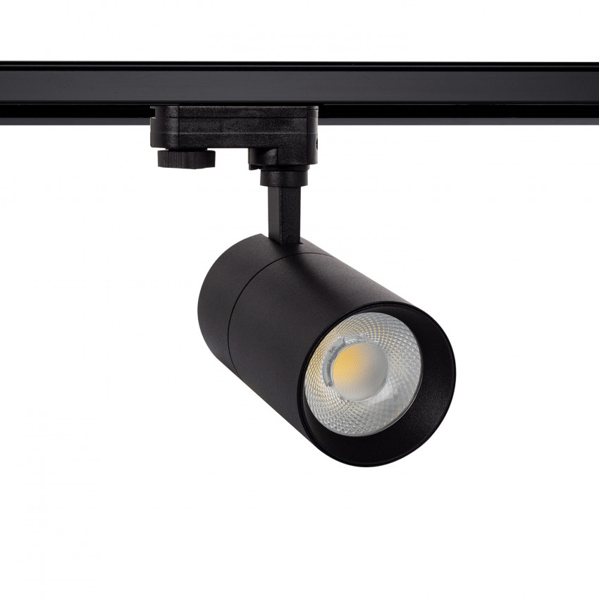 LED-Strahler für 3-Phasenstromschienen 30W Dimmbar New Mallet Schwarz No Flicker UGR15